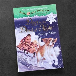 Magic Tree House #46 Dogs in the Dead of Night 1st Edition With Stickers Osborne